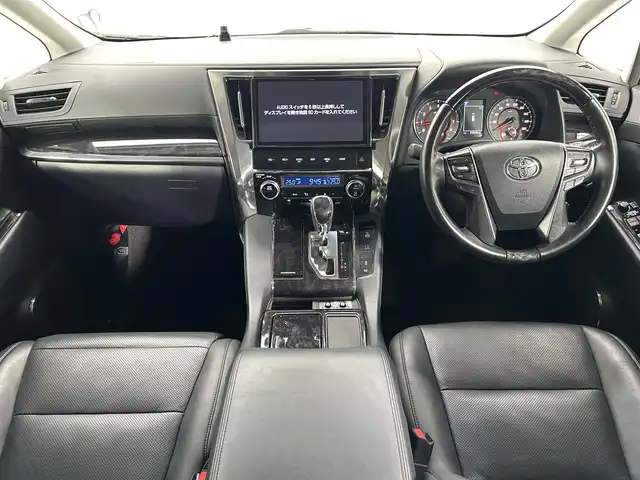 トヨタ アルファード S Cパッケージ 大阪府 2019(令1)年 3.4万km ホワイトパールクリスタルシャイン サンルーフ　黒革シート　純正ナビＴＶ　後席モニター　三眼ＬＥＤ　シーケンシャル　パワーシート／ヒーター／エアコン　電動リアゲート　衝突軽減　レーダーＣ　クリアランスソナー　ドラレコ