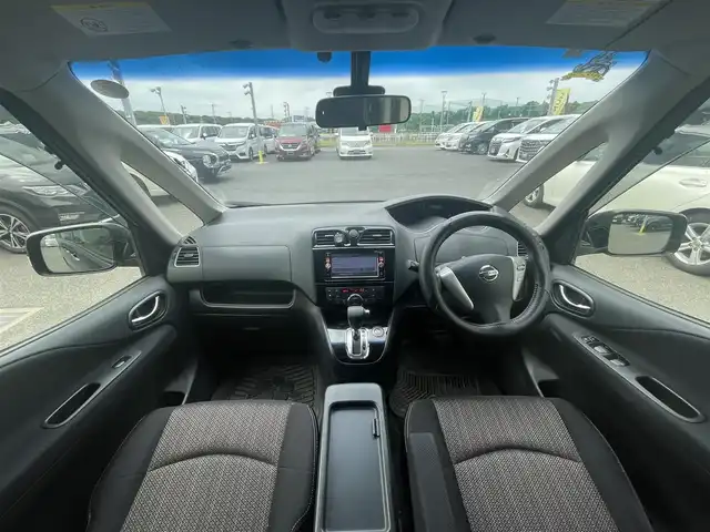 日産 セレナ ハイウェイスター Sハイブリッド 千葉県 2014(平26)年 18.1万km ダイヤモンドブラック 純正メモリナビ /Bluetooth接続 /フルセグTV /CD/DVD /ビルドインETC /両側パワースライドドア /純正後席フリップダウンモニター /クルーズコントロール /純正アルミホイール /ウィンカーミラー