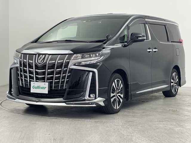 トヨタ アルファード S Cパッケージ 群馬県 2022(令4)年 1.8万km ブラック サンルーフ　モデリスタフルエアロ　純正９型ディスプレイオーディオ　純正１２．１型後席モニター　デジタルインナーミラー　ビルトインＥＴＣ　前後ドラレコ　シートヒーター　エアシート　ＢＳＭ　ＬＥＤ　禁煙