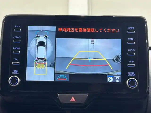 トヨタ ヤリスクロス ハイブリッド Z 愛知県 2021(令3)年 3万km ブラスゴールドメタリック 純正８インチディスプレイオーディオ　/パノラミックビューモニター/レーダークルーズコントロール/プリクラッシュセーフティ/ブラインドスポットモニター/レーントレーシングアシスト/クリアランスソナー/先行車発進告知/パワーバックドア/シートヒーター/ハーフレザーシート/前後ドライブレコーダー/ビルトインＥＴＣ/USB入力端子/アクセサリーソケット/TVキャンセラー/純正18インチアルミホイール/純正フロアマット