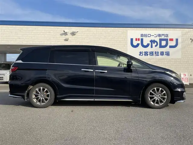 ホンダ オデッセイ アブソルート EX 群馬県 2014(平26)年 12.1万km プレミアムヴィーナスブラックP (株)IDOMが運営する【じしゃロン伊勢崎店】の自社ローン専用車両になりますこちらは現金またはオートローンご利用時の価格です。自社ローンご希望の方は別途その旨お申付け下さい/アルパインBIG-X９インチナビ/地デジ視聴可/両側パワースライドドア/バックモニター/ETC/ドライブレコーダー/アルパインフリップダウンモニター/シティブレーキアクティブシステム/ブラインドスポットインフォメイション/クルーズコントロール/LEDヘッドライト/左右独立温度調整オートエアコン/リアオートエアコン/合皮シート/パワーシート/スマートキーシステム