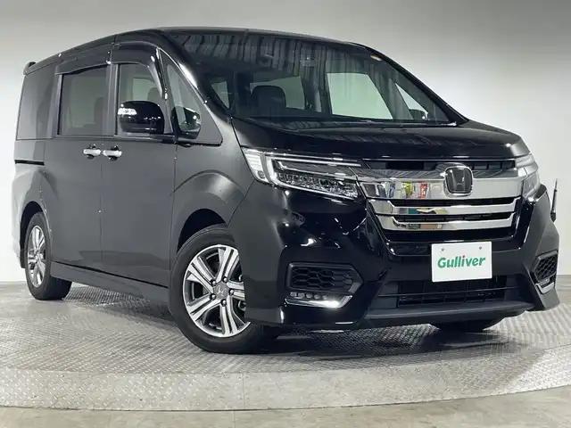 ホンダ ステップワゴン スパーダ eHEV G EXホンダS 神奈川県 2021(令3)年 2.1万km プレミアムスパークルブラックパール ホンダセンシング/社外10インチナビ/・BT/フルセグTV/CD/DVD/SD/USB/バックカメラ/ハーフレザーシート/シートヒーター(D/N)/電動サイドブレーキ/オートブレーキホールド/両側電動スライドドア/ビルトインETC2.0/ドライブレコーダー/革巻きステアリング/ステアリングスイッチ/Auroライト/スマートキー/プッシュスタートボタン/スペアキー/シートリフター/電動格納ミラー/ウィンカーミラー/LEDヘッドライト/フォグランプ/純正アルミホイール/社外フロアマット/社外ドアバイザー