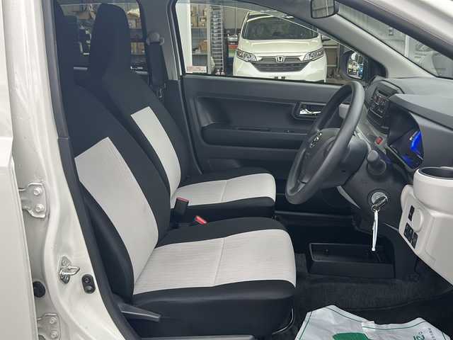 ダイハツ ミラ イース X SAⅢ 福島県 2020(令2)年 6.9万km ホワイト 4WD 純正オーディオ CD再生 AM/FMチューナー ETC 横滑り防止 衝突軽減 アイドリングストップ 取扱説明書 純正LEDライト リモコンキー スペアキー