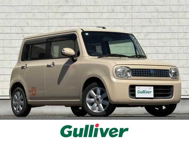 スズキ ラパン X セレクション 岩手県 2013(平25)年 3.6万km ミルクティーベージュメタリック 禁煙車/シートヒーター/社外ナビ/→ワンセグTV/CD/DVD/シートカバー/シガーソケット/プッシュスタート/電動格納ミラー/取扱説明書