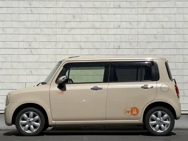 スズキ ラパン X セレクション 岩手県 2013(平25)年 3.6万km ミルクティーベージュメタリック 禁煙車/シートヒーター/社外ナビ/→ワンセグTV/CD/DVD/シートカバー/シガーソケット/プッシュスタート/電動格納ミラー/取扱説明書