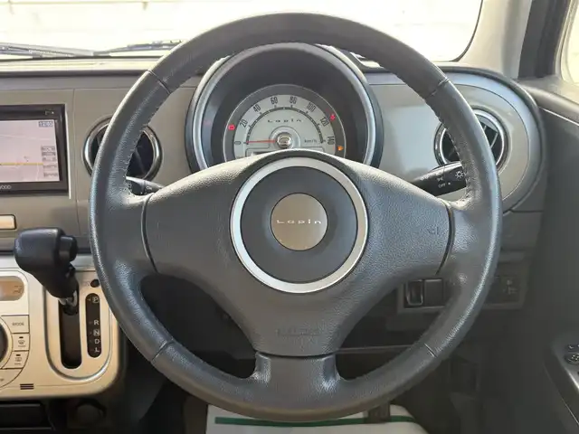 スズキ ラパン X セレクション 岩手県 2013(平25)年 3.6万km ミルクティーベージュメタリック 禁煙車/シートヒーター/社外ナビ/→ワンセグTV/CD/DVD/シートカバー/シガーソケット/プッシュスタート/電動格納ミラー/取扱説明書