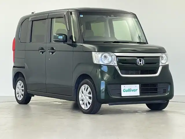 ホンダ Ｎ ＢＯＸ G EX ターボ ホンダセンシング 岐阜県 2017(平29)年 6.8万km ブリティッシュグリーンP 純正ナビ/CD/DVD/Bluetooth/USB/SD/フルセグTV/バックモニター/Honda SENSING/衝突軽減ブレーキ/レーンキープアシスト/先行車発進お知らせ機能/アダプティブクルーズコントロール/標識認識機能/オートハイビーム/ECON/パーキングセンサー/シートヒーター/ETC/パドルシフト/サイドアンダーミラー/電動格納ミラー/オートLEDヘッドライト/スマートキー/プッシュスタート/純正フロアマット/純正ドアバイザー