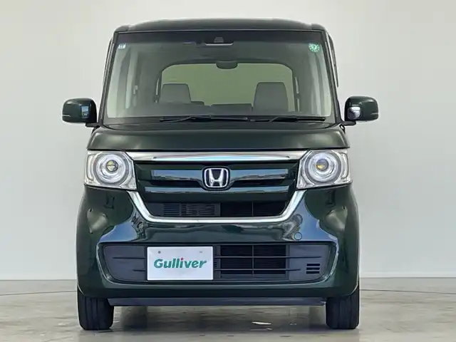 ホンダ Ｎ ＢＯＸ G EX ターボ ホンダセンシング 岐阜県 2017(平29)年 6.8万km ブリティッシュグリーンP 純正ナビ/CD/DVD/Bluetooth/USB/SD/フルセグTV/バックモニター/Honda SENSING/衝突軽減ブレーキ/レーンキープアシスト/先行車発進お知らせ機能/アダプティブクルーズコントロール/標識認識機能/オートハイビーム/ECON/パーキングセンサー/シートヒーター/ETC/パドルシフト/サイドアンダーミラー/電動格納ミラー/オートLEDヘッドライト/スマートキー/プッシュスタート/純正フロアマット/純正ドアバイザー
