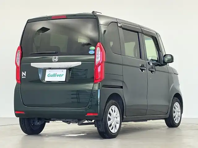 ホンダ Ｎ ＢＯＸ G EX ターボ ホンダセンシング 岐阜県 2017(平29)年 6.8万km ブリティッシュグリーンP 純正ナビ/CD/DVD/Bluetooth/USB/SD/フルセグTV/バックモニター/Honda SENSING/衝突軽減ブレーキ/レーンキープアシスト/先行車発進お知らせ機能/アダプティブクルーズコントロール/標識認識機能/オートハイビーム/ECON/パーキングセンサー/シートヒーター/ETC/パドルシフト/サイドアンダーミラー/電動格納ミラー/オートLEDヘッドライト/スマートキー/プッシュスタート/純正フロアマット/純正ドアバイザー