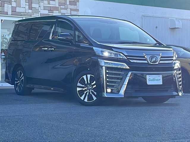 トヨタ ヴェルファイア Z Gエディション 徳島県 2018(平30)年 8.8万km ブラック 純正ナビ/（BT/フルセグ/DISC/USB/AUX）/JBLサウンド/フリップダウンモニター/全方位カメラ/デジタルインナーミラー/ETC2.0/追従式クルーズコントロール/前後コーナーセンサー/両側電動スライドドア/純正18インチアルミホイール/LEDヘッドライト/トヨタセーフティセンス/パワーバックドア/プッシュスタート/スマートキー/取扱説明書/新車時保証書