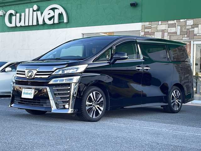 トヨタ ヴェルファイア Z Gエディション 徳島県 2018(平30)年 8.8万km ブラック 純正ナビ/（BT/フルセグ/DISC/USB/AUX）/JBLサウンド/フリップダウンモニター/全方位カメラ/デジタルインナーミラー/ETC2.0/追従式クルーズコントロール/前後コーナーセンサー/両側電動スライドドア/純正18インチアルミホイール/LEDヘッドライト/トヨタセーフティセンス/パワーバックドア/プッシュスタート/スマートキー/取扱説明書/新車時保証書