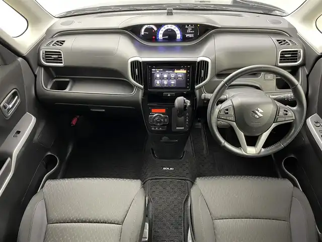 スズキ ソリオ バンディット HV MV 群馬県 2016(平28)年 4.3万km スーパーブラックパール 純正７インチナビ　全方位モニター　クルーズコントロール　片側パワースライドドア　ＬＥＤライト　純正１５インチアルミホイール　スマートキー　プッシュスタート　純正フロアマット　オートエアコン　禁煙車