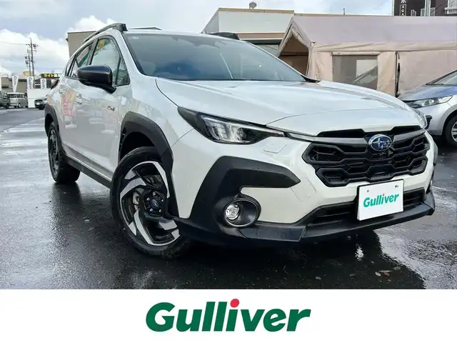 スバル クロストレック プレミアムS:HEV EX 長野県 2025(令7)年 2.6万km クリスタルホワイトP ワンオーナー/フルセグテレビ/Bluetooth/全方位カメラ/プッシュスタート/ETC/シートヒーター/コーナーセンサー/オートハイビーム/4WD/パワーウィンドウ/パワーシート/純正フロアマット/ドライブレコーダー/置くだけ充電