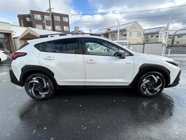 スバル クロストレック プレミアムS:HEV EX 長野県 2025(令7)年 2.6万km クリスタルホワイトP ワンオーナー/フルセグテレビ/Bluetooth/全方位カメラ/プッシュスタート/ETC/シートヒーター/コーナーセンサー/オートハイビーム/4WD/パワーウィンドウ/パワーシート/純正フロアマット/ドライブレコーダー/置くだけ充電