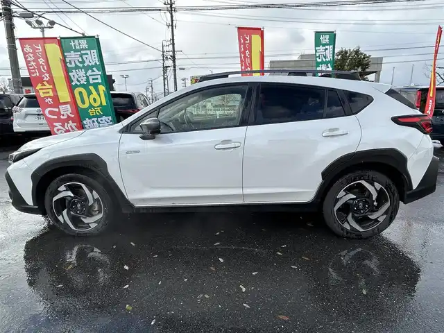 スバル クロストレック プレミアムS:HEV EX 長野県 2025(令7)年 2.6万km クリスタルホワイトP ワンオーナー/フルセグテレビ/Bluetooth/全方位カメラ/プッシュスタート/ETC/シートヒーター/コーナーセンサー/オートハイビーム/4WD/パワーウィンドウ/パワーシート/純正フロアマット/ドライブレコーダー/置くだけ充電