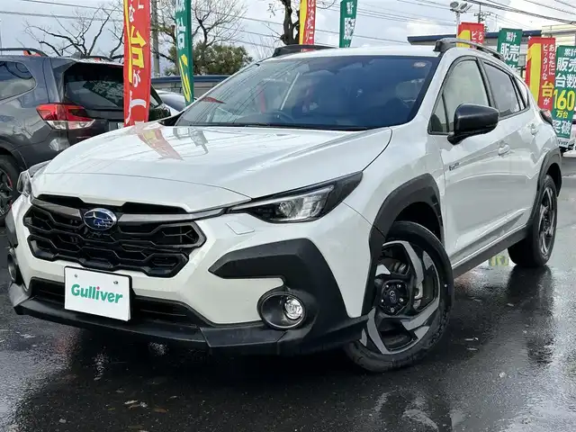 スバル クロストレック プレミアムS:HEV EX 長野県 2025(令7)年 2.6万km クリスタルホワイトP ワンオーナー/フルセグテレビ/Bluetooth/全方位カメラ/プッシュスタート/ETC/シートヒーター/コーナーセンサー/オートハイビーム/4WD/パワーウィンドウ/パワーシート/純正フロアマット/ドライブレコーダー/置くだけ充電
