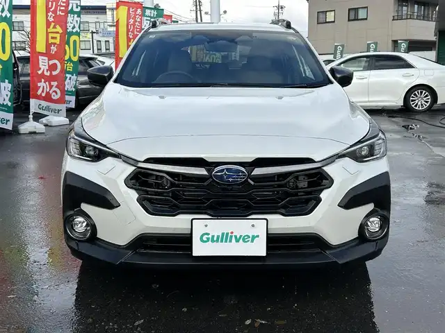 スバル クロストレック プレミアムS:HEV EX 長野県 2025(令7)年 2.6万km クリスタルホワイトP ワンオーナー/フルセグテレビ/Bluetooth/全方位カメラ/プッシュスタート/ETC/シートヒーター/コーナーセンサー/オートハイビーム/4WD/パワーウィンドウ/パワーシート/純正フロアマット/ドライブレコーダー/置くだけ充電