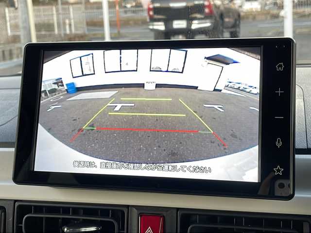 ダイハツ ムーヴ キャンバス ストライプス G ターボ 山口県 2023(令5)年 2.1万km シャイニングホワイトパール/レイクブルーメタリック ワンオーナー/純正9インチディスプレイオーディオ/・フルセグテレビ（キャンセラー付き)/・Bluetooth/・AM/FM/・Android　Auto/・Apple CarPlay/・USB/iPod/・HDMI/両側パワースライドドア/ETC/前方ドライブレコーダー/シートヒーター（運転席＋助手席）/電動パーキングブレーキ/プッシュスタート/スマートキー/ホッとカップホルダー/スマートアシスト/・衝突回避支援ブレーキ機能/・衝突警報機能/・ブレーキ制御付誤発進抑制機能/・車線逸脱抑制制御機能/・車線逸脱警報機能/・路側逸脱警報機能/・ふらつき警報/・先行車発進お知らせ機能/・標識認識機能/・アダプティブドライビングビーム/・アダプティブクルーズコントロール/・レーンキープコントロール