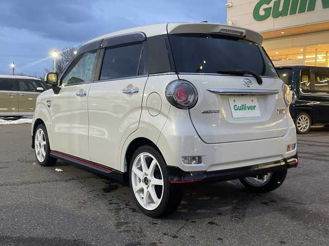 ダイハツ キャスト スポーツ SAⅡ 青森県 2017(平29)年 4.5万km パールホワイトⅢ ４WD/純正ナビ/フルセグTV/CD/DVD/BT/バックカメラ/ドライブレコーダー/ETC/前席シートヒーター/純正フロアマット