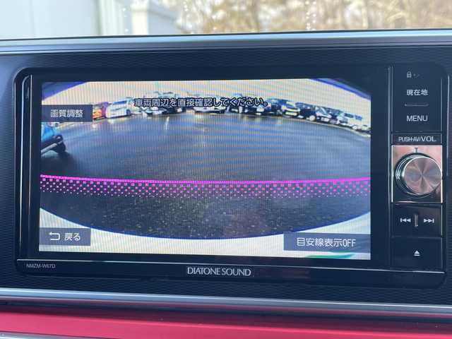 ダイハツ キャスト スポーツ SAⅡ 青森県 2017(平29)年 4.5万km パールホワイトⅢ ４WD/純正ナビ/フルセグTV/CD/DVD/BT/バックカメラ/ドライブレコーダー/ETC/前席シートヒーター/純正フロアマット