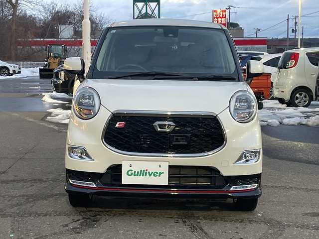 ダイハツ キャスト スポーツ SAⅡ 青森県 2017(平29)年 4.5万km パールホワイトⅢ ４WD/純正ナビ/フルセグTV/CD/DVD/BT/バックカメラ/ドライブレコーダー/ETC/前席シートヒーター/純正フロアマット