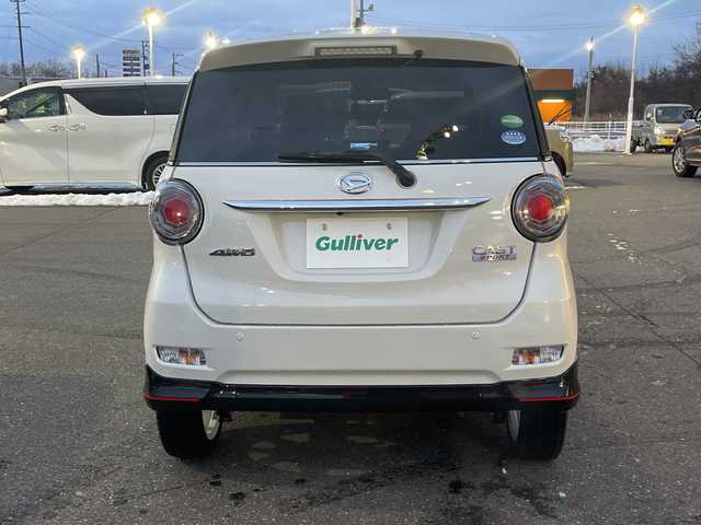 ダイハツ キャスト スポーツ SAⅡ 青森県 2017(平29)年 4.5万km パールホワイトⅢ ４WD/純正ナビ/フルセグTV/CD/DVD/BT/バックカメラ/ドライブレコーダー/ETC/前席シートヒーター/純正フロアマット