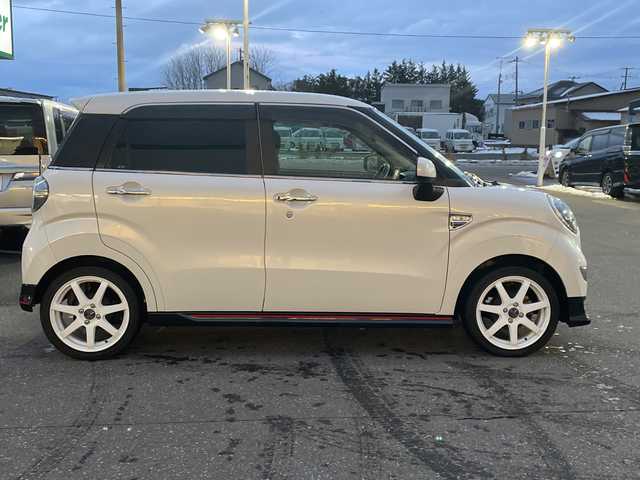 ダイハツ キャスト スポーツ SAⅡ 青森県 2017(平29)年 4.5万km パールホワイトⅢ ４WD/純正ナビ/フルセグTV/CD/DVD/BT/バックカメラ/ドライブレコーダー/ETC/前席シートヒーター/純正フロアマット