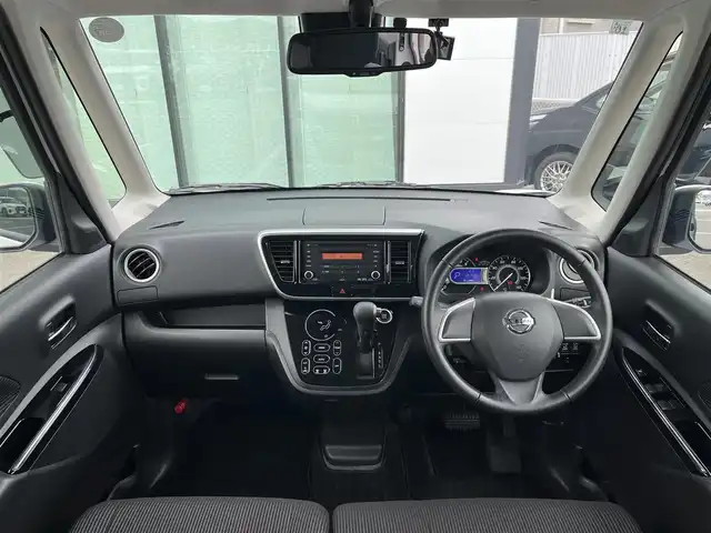 日産 デイズ ルークス ハイウェイスター Xターボ 香川県 2017(平29)年 4.7万km ホワイトパール 登録時走行距離：47085km/純正オーディオ/　CD AUX/全方位カメラ/両側パワースライドドア/エマージェンシーブレーキ/LEDヘッドライト/オートライト/フォグランプ/オートハイビーム/横滑り防止装置/アイドリングストップ/サーキュレーター/ロールサンシェード/ETC/ドライブレコーダー/革巻きステアリング/プッシュスタート/スマートキー