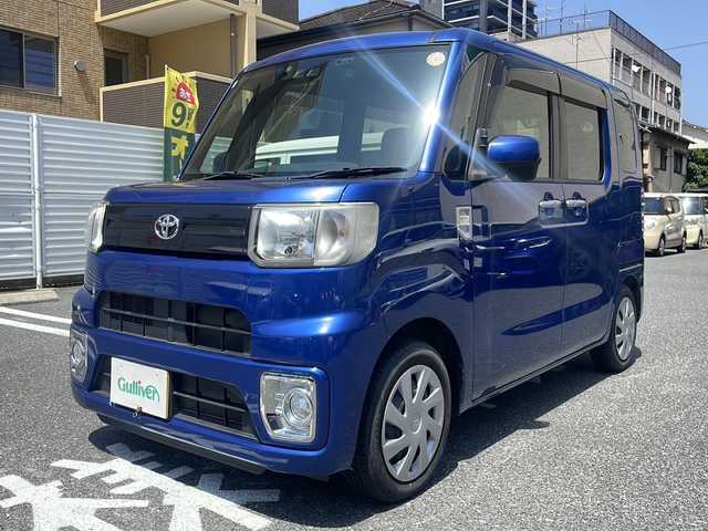 トヨタ ピクシスメガ D SAⅢ 広島県 2018(平30)年 1.1万km ブルーマイカM /登録時走行距離/　　　　　　　10525キロ/ワンオーナー/アイドリングストップ/ディスプレイオーディオ/スペアキー×１/ETC/新車時整備手帳/　　【保証書】/取扱説明書/