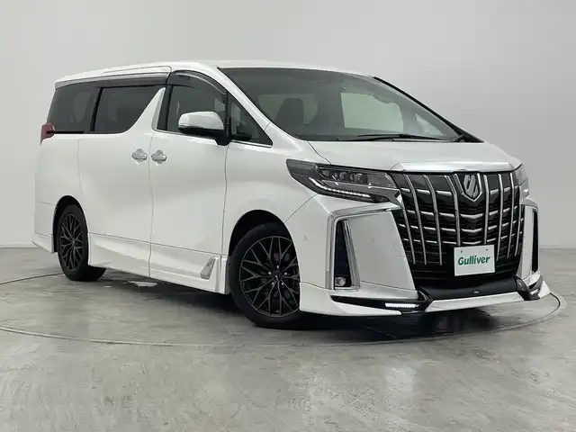トヨタ アルファード S Cパッケージ 群馬県 2021(令3)年 2.3万km ホワイトパールクリスタルシャイン TRDエアロ　JBLプレミアムサウンド 10.5型ナビ　13.2型後席モニター　全周囲カメラ　デジタルインナーミラー　パーキングアシスト　電動リアゲート　衝突被害軽減ブレーキ　ETC2.0 禁煙車