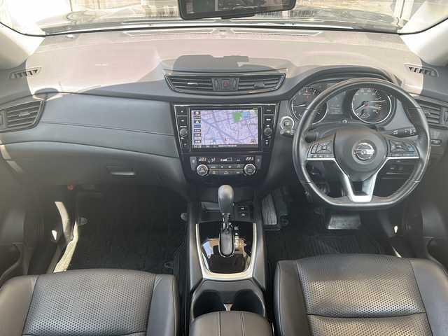 日産 エクストレイル 20Xi 静岡県 2019(平31)年 4.7万km ダイヤモンドブラック 【主要装備】/レザーシート　/アラウンドビューモニター　/プッシュスタート　/パワーバックドア　/純正ナビ　/フルセグテレビ　/シートヒーター　/アイドリングストップ　/プロパイロット　/レーンキープアシスト　/デジタルインナーミラー/LED/電動パーキングブレーキ/エマージェンシーブレーキ/純正ドライブレコーダー/ブラインドスポットビューモニター/コーナーセンサー