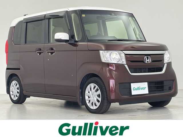 ホンダ Ｎ ＢＯＸ G L ホンダセンシング 愛知県 2018(平30)年 2.9万km 茶Ⅱ 純正ナビ/フルセグＴＶ/バックカメラ/左リアパワースライドドア/レーダークルーズ/ＬＥＤヘッドライト/レーンキープ/オートライト/スペアキー/ＥＴＣ/横滑り防止/ホンダセンシング