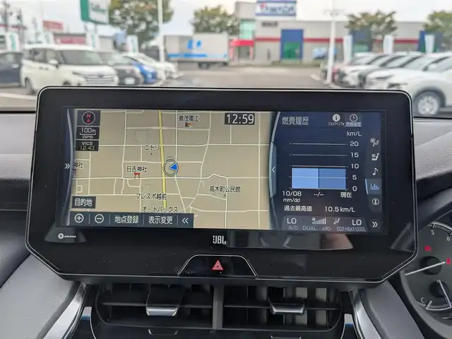 トヨタ ハリアー Z レザーパッケージ 福井県 2020(令2)年 4.3万km ブラック 禁煙車/トヨタセーフティセンス/純正12.3型ディスプレイオーディオナビTV/（T-CONNECT/USB/HDMI/Bluetooth/FMAM/フルセグTV)/純正JBLサウンドシステム/純正ビルトイン2.0ETC/純正LEDオートライト/純正LEDフォグ/純正19インチアルミ/純正オートアラーム/黒本革シート/パノラミックビューモニター/アダプティブクルーズコントロール/レーンディパーチャーアラート/ブラインドスポットモニター/ヘッドアップディスプレイ/パワーバックドア/前席パワーシート/エアシート/シートヒーター/パワーチルトステアリング/ステアリングヒーター/デジタルミラー/スマートキー/プッシュエンジンスタート/スペアキー/新車時保証書/取扱い説明書