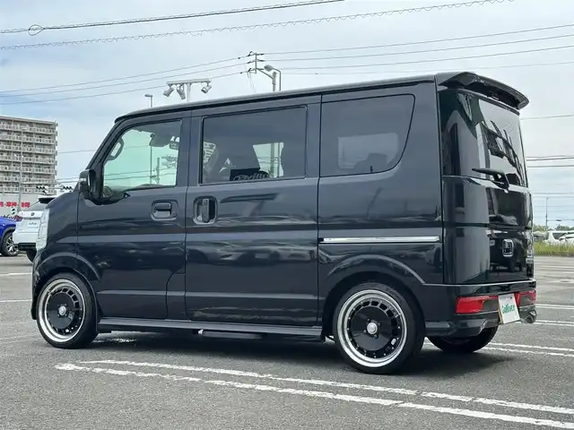 スズキ エブリィ ワゴン PZターボ スペシャル 徳島県 2015(平27)年 4.7万km ブルーイッシュブラックパール3 ICターボ/両側パワスラ/社外7インチナビ【AVIC-RW09】/（バックカメラ/フルセグTV/CD/DVD/AM/FM）/オーエアコン/オートライト/社外16AW【RC】/ETC/電格ミラー/プッシュスタート/スマートキー