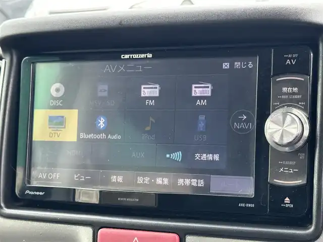 スズキ エブリィ ワゴン PZターボ スペシャル 徳島県 2015(平27)年 4.7万km ブルーイッシュブラックパール3 ICターボ/両側パワスラ/社外7インチナビ【AVIC-RW09】/（バックカメラ/フルセグTV/CD/DVD/AM/FM）/オーエアコン/オートライト/社外16AW【RC】/ETC/電格ミラー/プッシュスタート/スマートキー