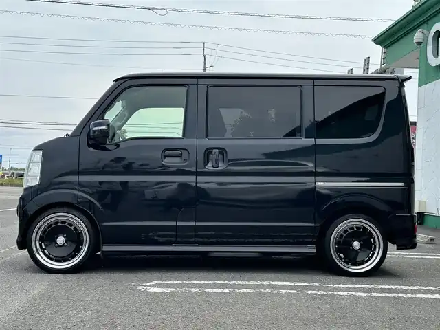 スズキ エブリィ ワゴン PZターボ スペシャル 徳島県 2015(平27)年 4.7万km ブルーイッシュブラックパール3 ICターボ/両側パワスラ/社外7インチナビ【AVIC-RW09】/（バックカメラ/フルセグTV/CD/DVD/AM/FM）/オーエアコン/オートライト/社外16AW【RC】/ETC/電格ミラー/プッシュスタート/スマートキー