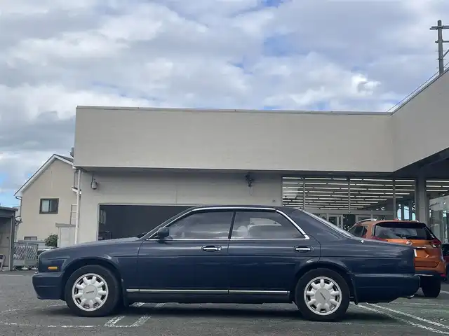日産 グロリア グランツーリスモ SV 宮城県 1992(平4)年 4.2万km ジェントルブルー 純正CDオーディオ/ETC/電動ミラー/D席パワーシート/純正リアカーテン開閉/スペアキー×１/純正サマーアルミ