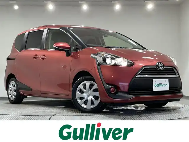 トヨタ シエンタ G 愛知県 2016(平28)年 4.2万km レッドマイカM ナビ/衝突軽減ブレーキ/両側電動スライドドア/ビルトインETC/バックカメラ/レーンキープアシスト/オートハイビーム/プッシュスタート/スマートキー/CD/DVD再生/アイドリングストップ/純正フロアマット/ウィンカーミラー/ヘッドライトレベライザー/横滑り防止装置/オートエアコン/ステアリングリモコン/電動格納ミラー