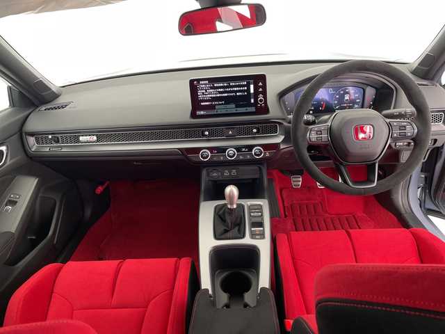 ホンダ シビック タイプR 愛知県 2025(令7)年 0.1千km ソニックグレーパール 登録済未使用車/ホンダセンシング/純正8型ディズプレイオーディオナビ/バックカメラ/レーダークルーズコントロール/フルセグ/Bluetooth/コーナーセンサー/純正アルミホイール/ETC2.0/ブラインドスポットモニター/レーンキープアシスト/衝突軽減システム/ステアリングスイッチ/スマートキー/プッシュスタート