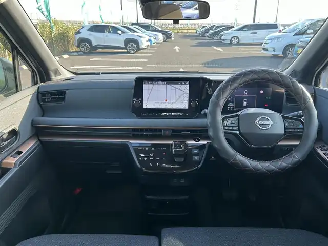 日産 サクラ G 栃木県 2023(令5)年 1.5万km アメジストブラック/シルキーホワイト 純正メーカーオプションナビ/レーダークルーズコントロール/アラウンドビューモニター/プロパイロットパーキング/D席シートヒーター/LEDヘッドライト/ETC2.0/前後コーナーセンサー/レーンキープアシスト/純正フロアマット/充電コード/純正１５インチアルミホイール