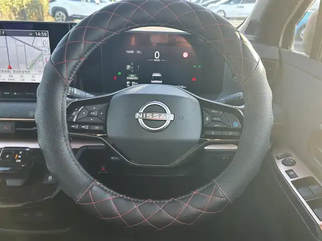 日産 サクラ G 栃木県 2023(令5)年 1.5万km アメジストブラック/シルキーホワイト 純正メーカーオプションナビ/レーダークルーズコントロール/アラウンドビューモニター/プロパイロットパーキング/D席シートヒーター/LEDヘッドライト/ETC2.0/前後コーナーセンサー/レーンキープアシスト/純正フロアマット/充電コード/純正１５インチアルミホイール