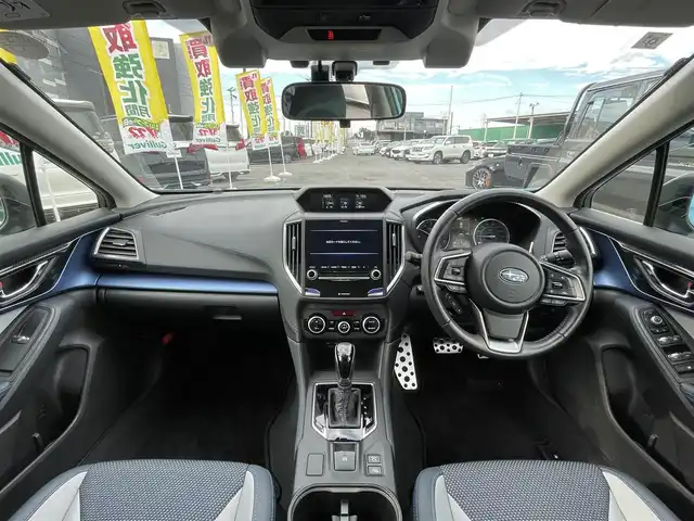 スバル ＸＶ ハイブリッド アドバンス 千葉県 2019(令1)年 3.7万km ラグーンブルーP アイサイトVer3/・衝突軽減ブレーキ/・アクティブレーンキープアシスト/・ブラインドスポットモニター/・アダプティブクルーズコントロール/・先行車発進お知らせ機能/・後退時自動ブレーキシステム/・ハイビームアシスト/・ブラインドスポットモニター/純正SDナビ【CN-LR840DFD】/・CD/DVD/MSV/Bluetooth/フルセグ/サイドブラインドカメラ/バックカメラ/ハーフレザーシート/前席パワーシート/コーナーセンサー/パドルシフト/純正LEDヘッドライト/フォグランプ/純正18インチアルミホイール/純正ドライブレコーダー/ETC2.0/ルーフレール/ドアバイザー/サイド＆カーテンエアバッグ/ニーエアバッグ/新車時保証書＆取扱説明書