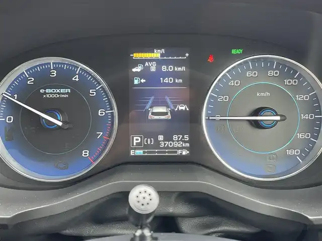 スバル ＸＶ ハイブリッド アドバンス 千葉県 2019(令1)年 3.7万km ラグーンブルーP アイサイトVer3/・衝突軽減ブレーキ/・アクティブレーンキープアシスト/・ブラインドスポットモニター/・アダプティブクルーズコントロール/・先行車発進お知らせ機能/・後退時自動ブレーキシステム/・ハイビームアシスト/・ブラインドスポットモニター/純正SDナビ【CN-LR840DFD】/・CD/DVD/MSV/Bluetooth/フルセグ/サイドブラインドカメラ/バックカメラ/ハーフレザーシート/前席パワーシート/コーナーセンサー/パドルシフト/純正LEDヘッドライト/フォグランプ/純正18インチアルミホイール/純正ドライブレコーダー/ETC2.0/ルーフレール/ドアバイザー/サイド＆カーテンエアバッグ/ニーエアバッグ/新車時保証書＆取扱説明書