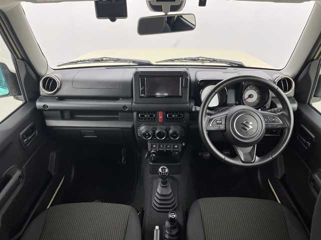 スズキ ジムニー XC 新潟県 2018(平30)年 3.8万km シフォンアイボリーM パート4WD/5速マニュアル/デュアルセンサーブレーキサポート/純正ディスプレイオーディオ/　CD/DVD/Bluetooth/バックカメラ/クルーズコントロール/LEDオートライト/フォグランプ/純正16インチアルミホイール/ドラレコ/電格ミラー/ウィンカーミラー/スマートキー/ビルトインETC2.0