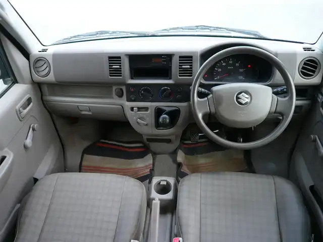 スズキ エブリイ PA 静岡県 2008(平20)年 5.5万km シルキーシルバーメタリック 両側スライドドア/純正フロアマット/ドアバイザー/ヘッドライトレベライザー/スペアキー/保証書/取扱説明書