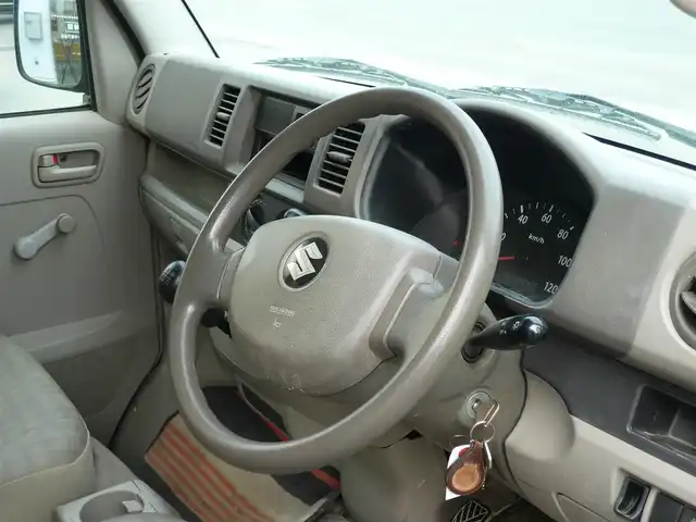 スズキ エブリイ PA 静岡県 2008(平20)年 5.5万km シルキーシルバーメタリック 両側スライドドア/純正フロアマット/ドアバイザー/ヘッドライトレベライザー/スペアキー/保証書/取扱説明書