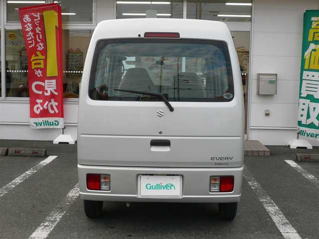 スズキ エブリイ PA 静岡県 2008(平20)年 5.5万km シルキーシルバーメタリック 両側スライドドア/純正フロアマット/ドアバイザー/ヘッドライトレベライザー/スペアキー/保証書/取扱説明書