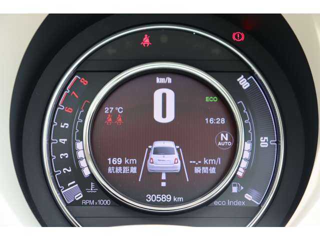 フィアット ５００ 1．2 ドルチェ 大分県 2022(令4)年 3.1万km ビアンコ・ガーラ クルーズコントロール/ガラスルーフ/白黒ツートンハーフレザー/Uconnect/・AppleCarPlay/・Bluetooth/・USB/アイドリングストップ/・キセノンライト/・Ｆ／Ｒフォグ/ステアリングスイッチ/ドライブレコーダー前後(ユピテル)/ETC/純正フロアマット/純正１５ｉｎｃｈアルミホイール/スペアキー