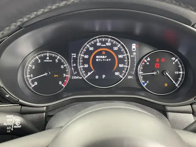マツダ マツダ３ファストバック 15S ツーリング 埼玉県 2021(令3)年 2.4万km ソウルレッドクリスタルM スマートブレーキサポート/純正ナビゲーション/（フルセグTV/CD/DVD/Bluetooth/USB/HDMI/AM/FM）/全方位カメラ/レーダークルーズコントロール/レーンキープアシスト/ブラインドスポットモニター/ドライバーモニタリング/ヘッドアップディスプレイ/前後ドライブレコーダー/ETC/オートLEDヘッドライト/オートハイビーム/電動パーキングブレーキ/ブレーキホールド/スマートキー/プッシュスタート/純正１８インチアルミホイール