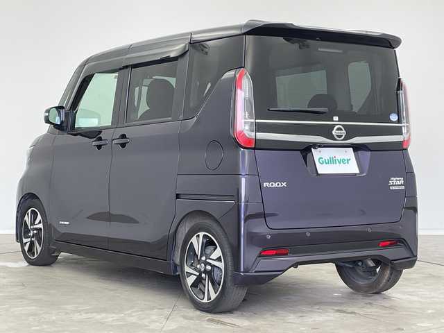 日産 ルークス HWS Gターボ プロパイロットED 新潟県 2020(令2)年 6.2万km アメジストパープル 純正SDナビ（型式：MM320D-L）/・AM/FM/CD/DVD/Bluetooth/フルセグ/バックモニター/アラウンドビューモニター/プロパイロット/衝突被害軽減システム/インテリジェントクルーズコントロール/レーンキープアシスト/ETC/フロントドライブレコーダー/両側パワースライドドア/純正フロアマット/純正15インチAW夏タイヤ/純正LEDヘッドライト/オートライト/オートマチックハイビーム/LEDフォグランプ/ABS/横滑り防止機能/リアコーナーセンサー/リアサーキュレーター/オートブレーキホールド/ステアリングスイッチ
